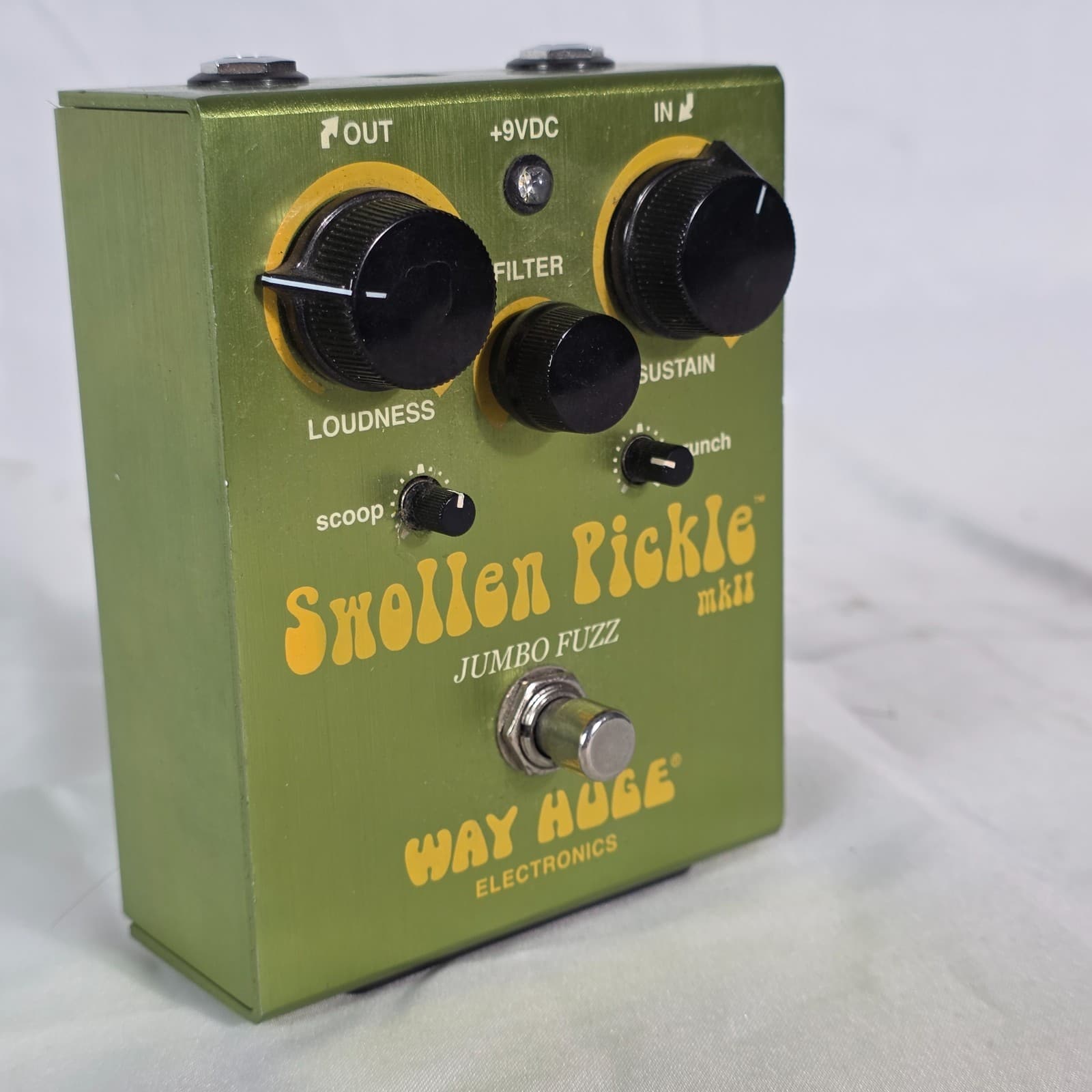 Way Huge Swollen Pickle MkIIS Jumbo Fuzz Guitar Effects Pedal WHE201 - Dunlop - Image 1