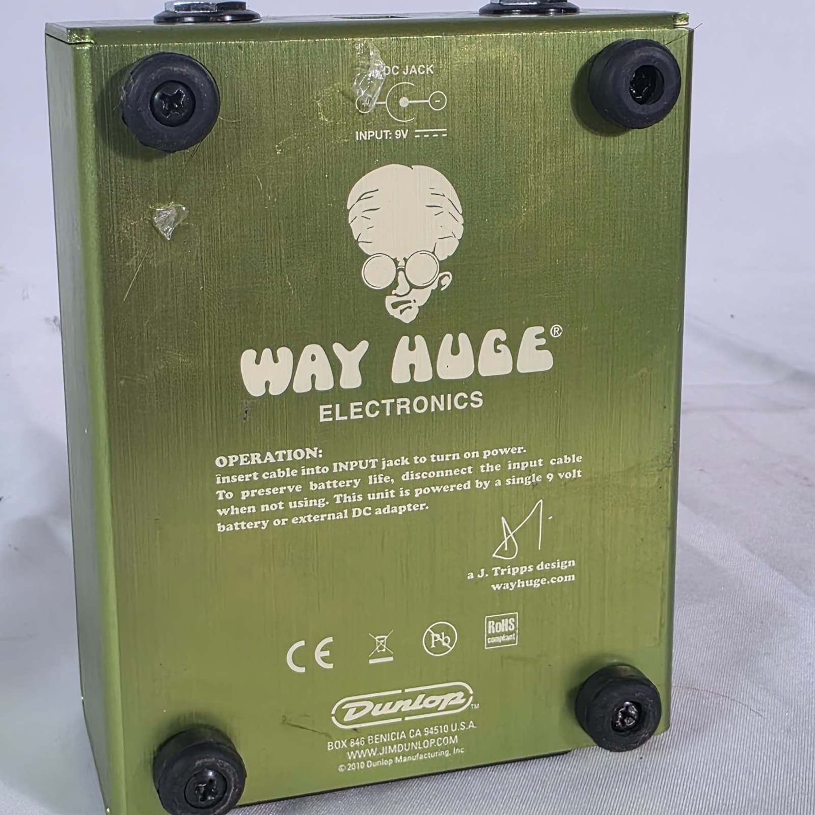 Way Huge Swollen Pickle MkIIS Jumbo Fuzz Guitar Effects Pedal WHE201 - Dunlop - Thumbnail 6