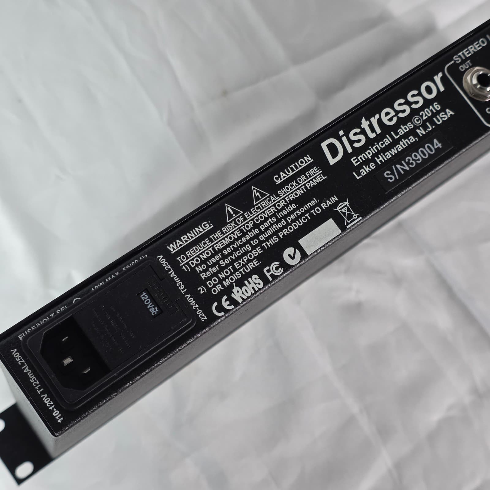 VTG DBX 160X Empirical Labs EL8-X Distressor Compressor/Limiter with Rack Case - Thumbnail 21