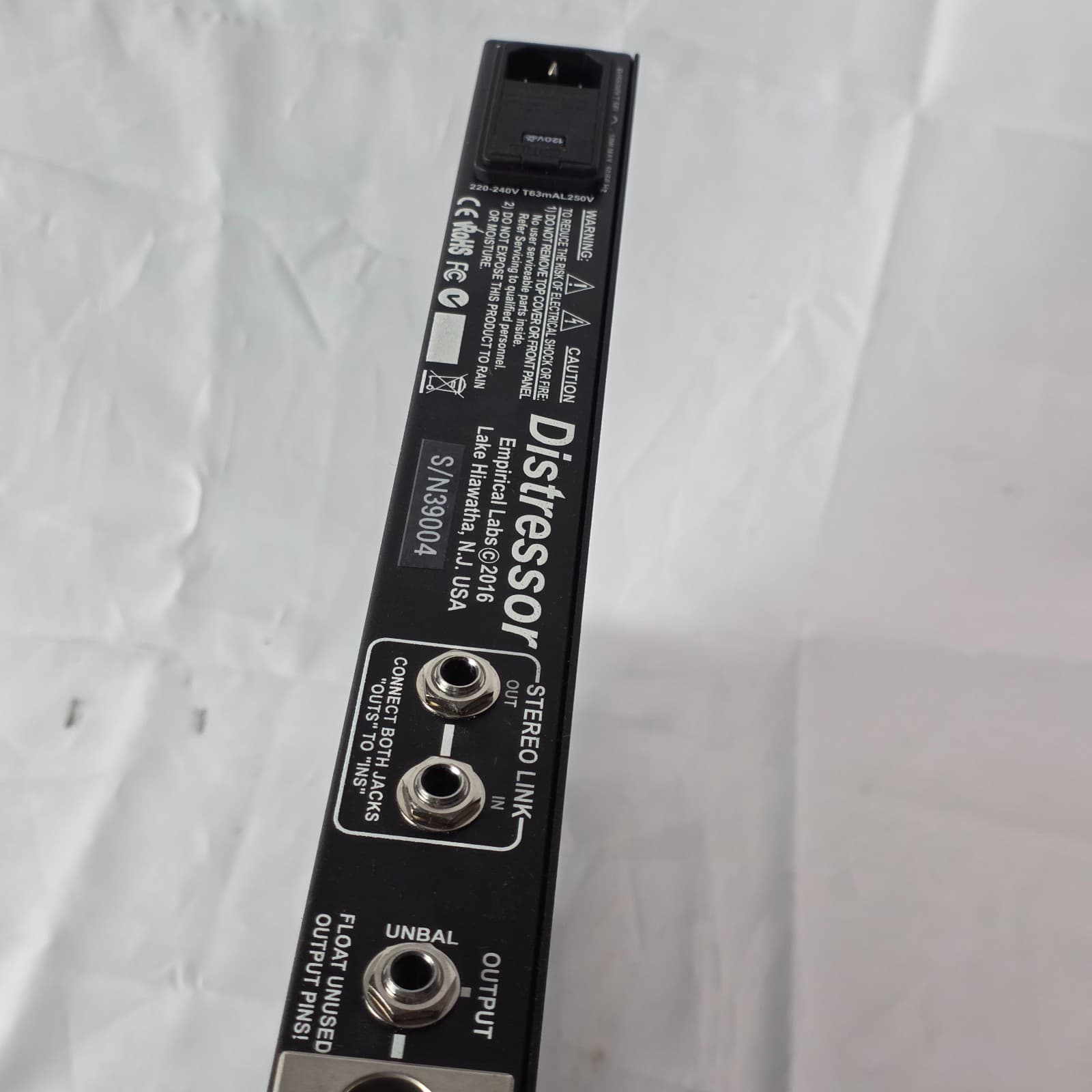 VTG DBX 160X Empirical Labs EL8-X Distressor Compressor/Limiter with Rack Case - Thumbnail 24
