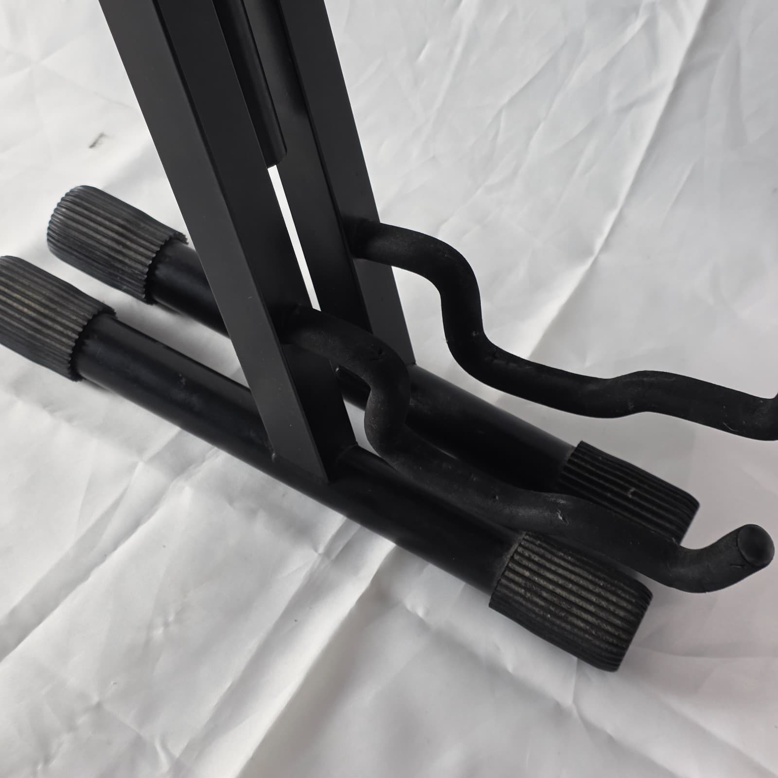 On-Stage GS7465 Professional Pro Flip-It A-Frame Guitar Stand - Black Metal - Thumbnail 11