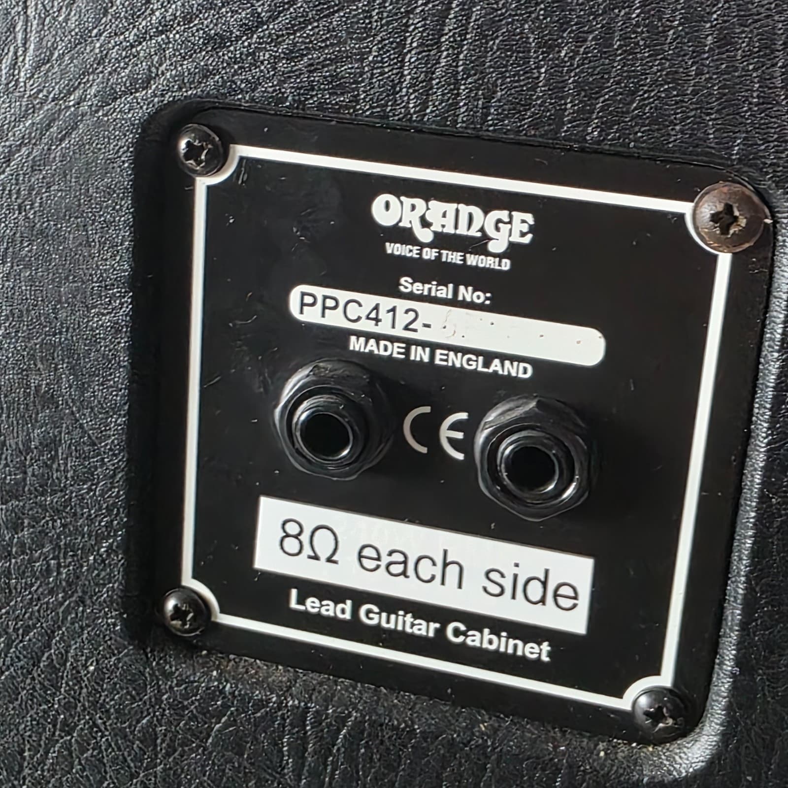 Orange PPC412 4×12 Electric Guitar Amplifier 240 Watt 8 Ohms Straight Cabinets - Thumbnail 7