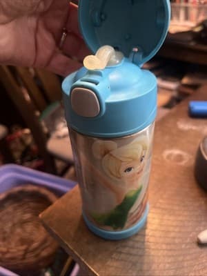 THERMOS Funtainer Steel Vacuum Insulated Drink Bottle Disney Cinderella - Thumbnail 2