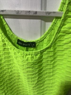 ARA SPORTS WOMENS MEDIUM LIME GREEN FULL BODY ACTIVEWEAR POLY/SPANDEX BLEND - Thumbnail 2