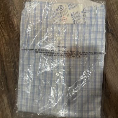 NEW Bonobos Slim Fit Long Slv Dress Shirt 15 x 34 - Daily Grind Wrinkle Free Ab5 - Thumbnail 4