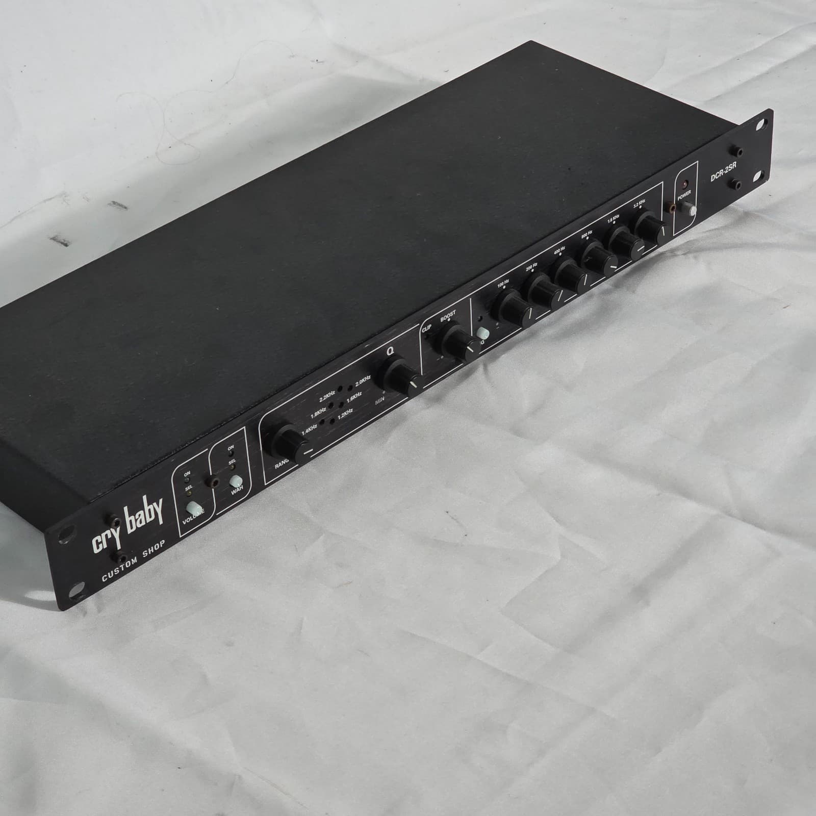 Dunlop Cry Baby DCR-2SR Custom Shop Rackmount Wah Pedal System Pro Audio - Black - Thumbnail 5