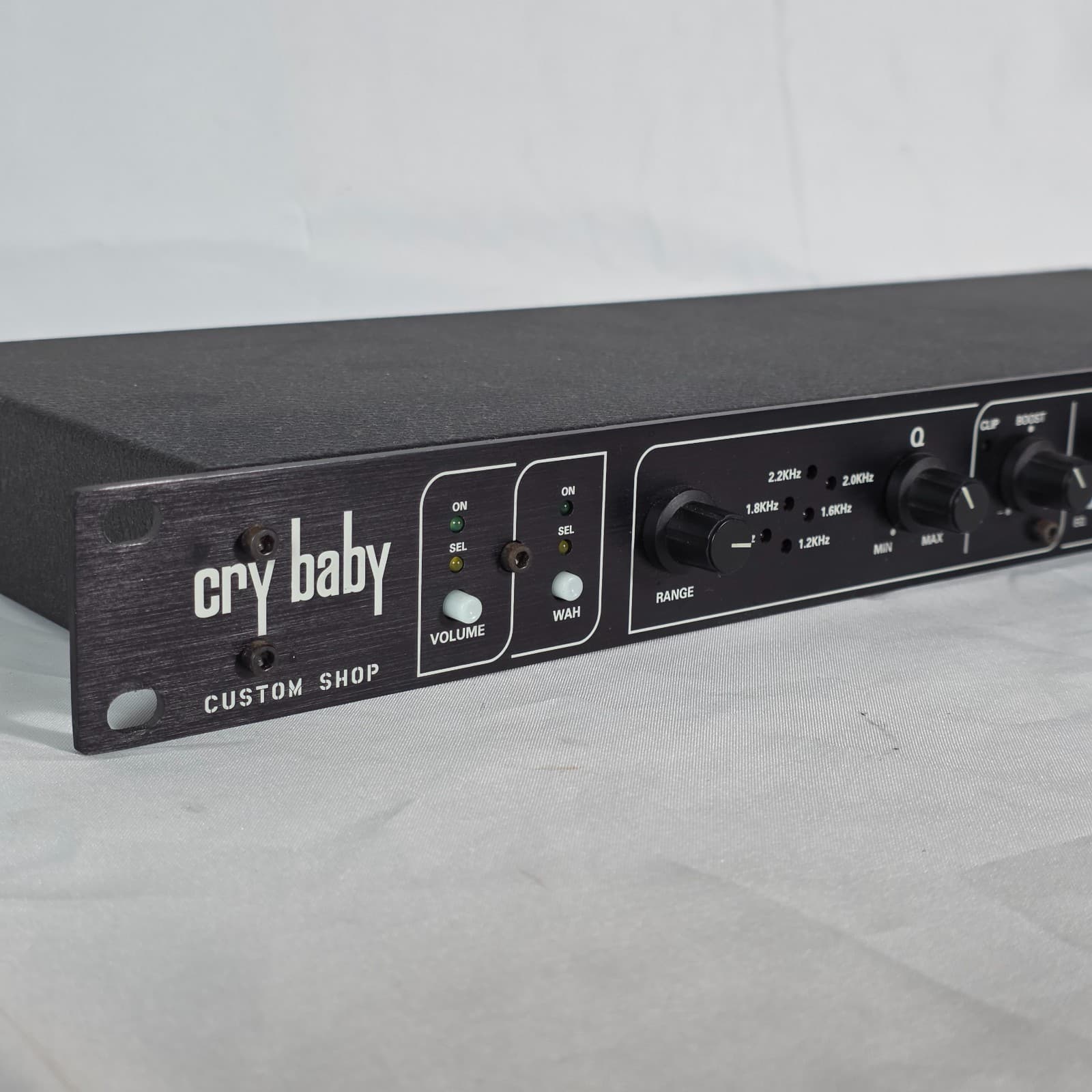 Dunlop Cry Baby DCR-2SR Custom Shop Rackmount Wah Pedal System Pro Audio - Black - Thumbnail 2