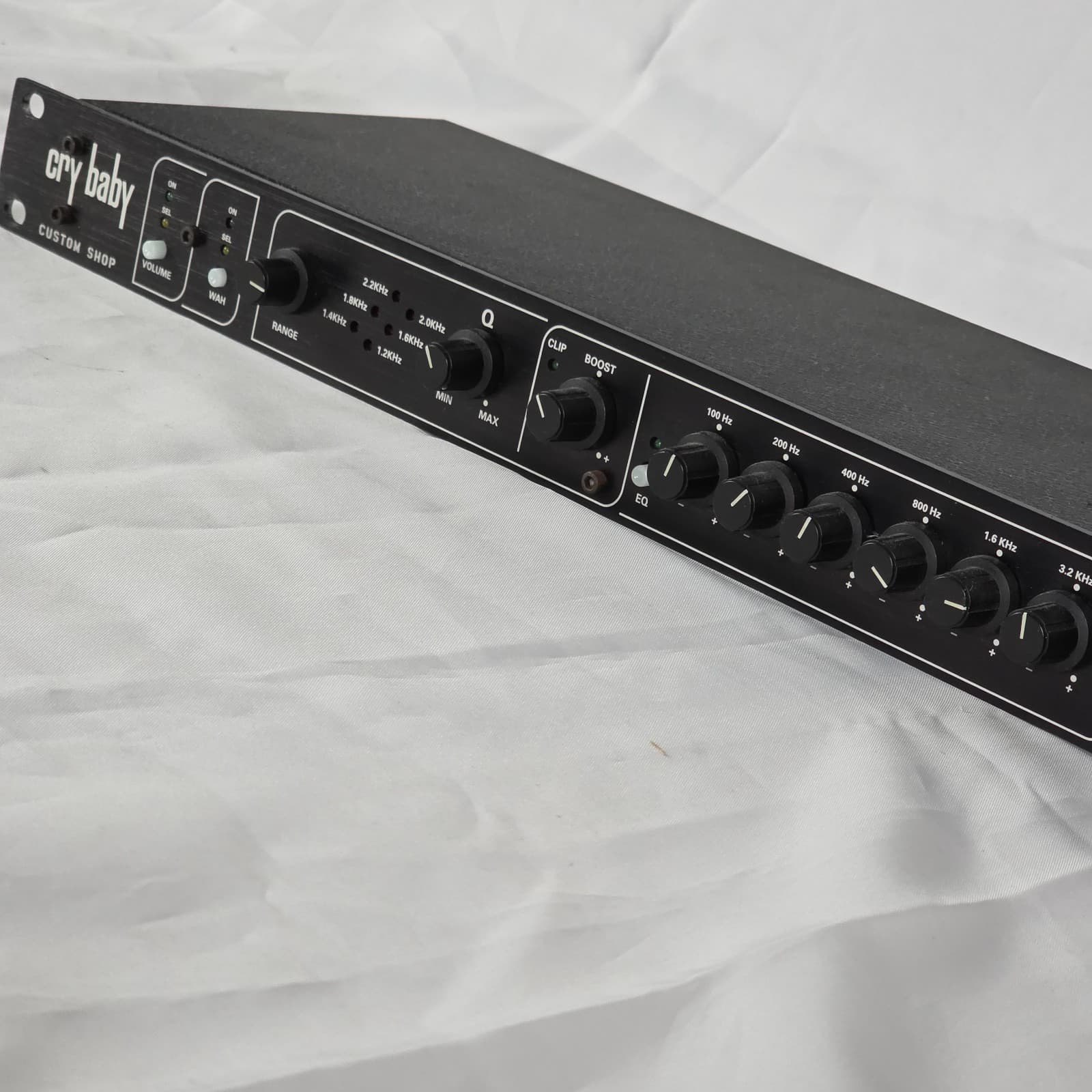 Dunlop Cry Baby DCR-2SR Custom Shop Rackmount Wah Pedal System Pro Audio - Black - Thumbnail 3