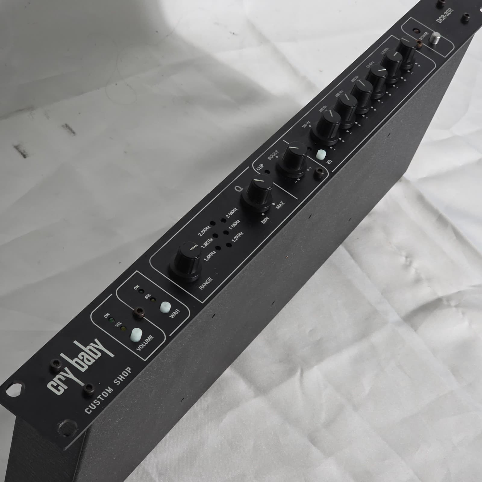 Dunlop Cry Baby DCR-2SR Custom Shop Rackmount Wah Pedal System Pro Audio - Black - Thumbnail 6