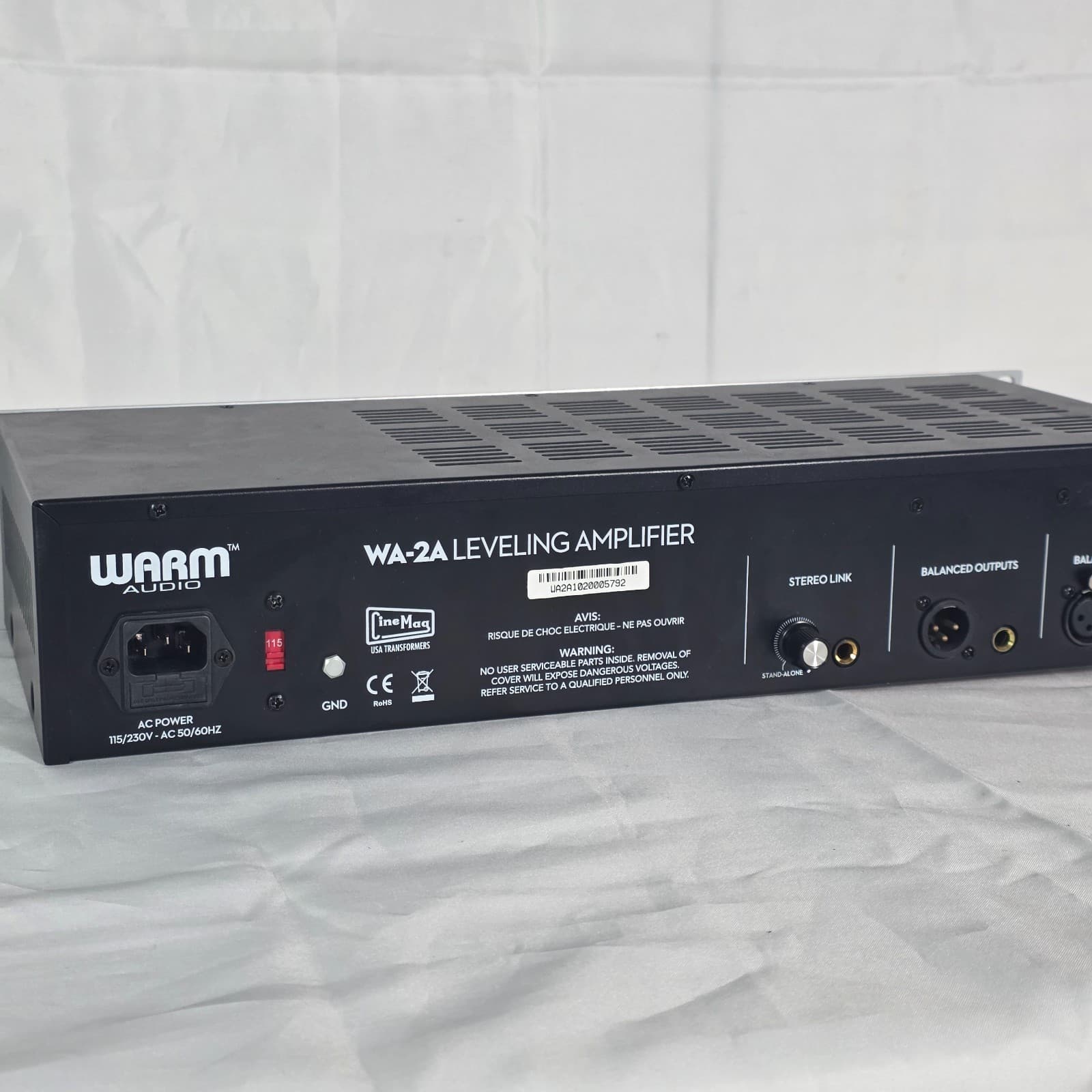 Warm Audio WA-2A Discrete 1 Channel Tube Optical Compressor / Leveling Amplifier - Thumbnail 16