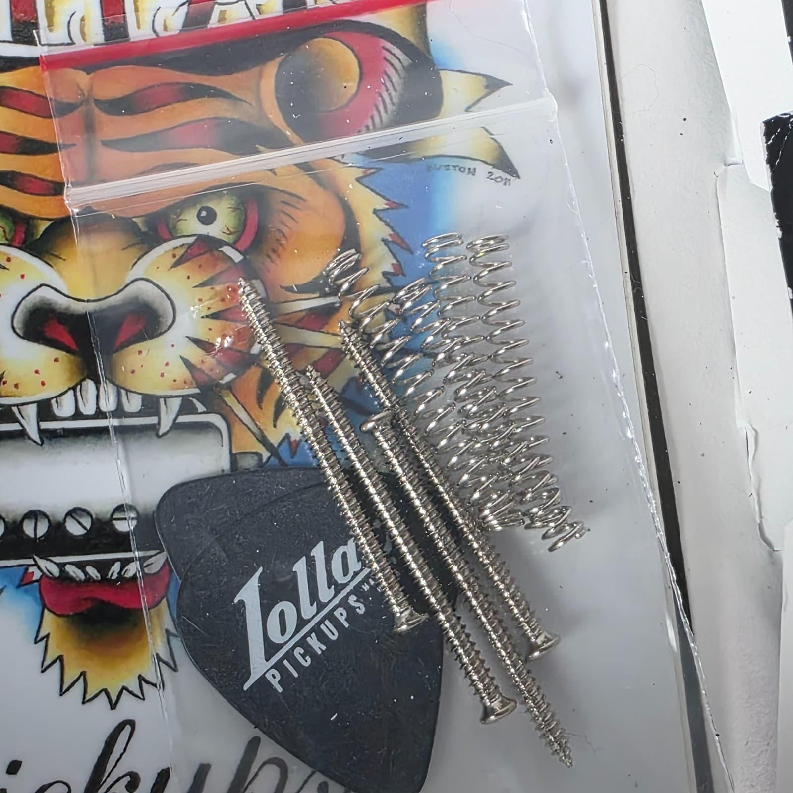 Lollar Standard P-90 Dogear Pickup Set Calibrated Neck & Bridge Cream - USA Made - Thumbnail 12