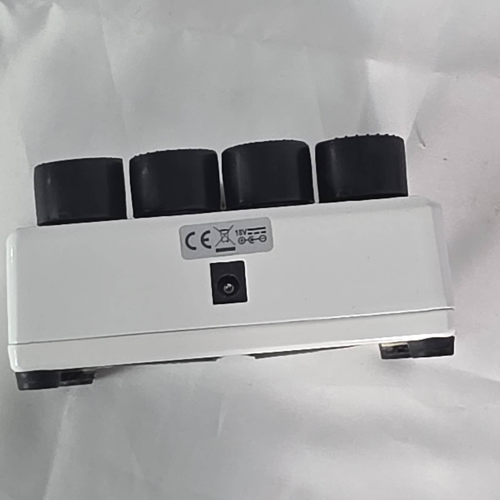 MXR EVH-117 Eddie Van Halen Signature Flanger Guitar Effects Pedal - White Black - Thumbnail 5