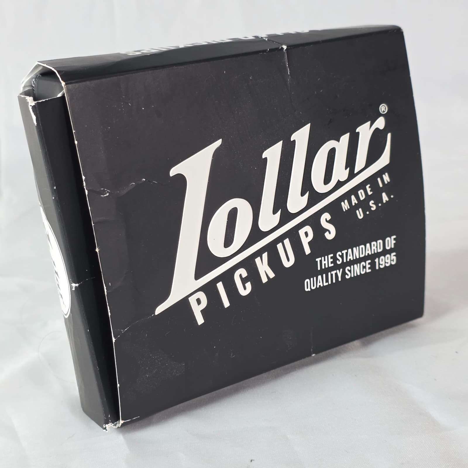 Lollar Standard P-90 Dogear Pickup Set Calibrated Neck & Bridge Cream - USA Made - Thumbnail 2