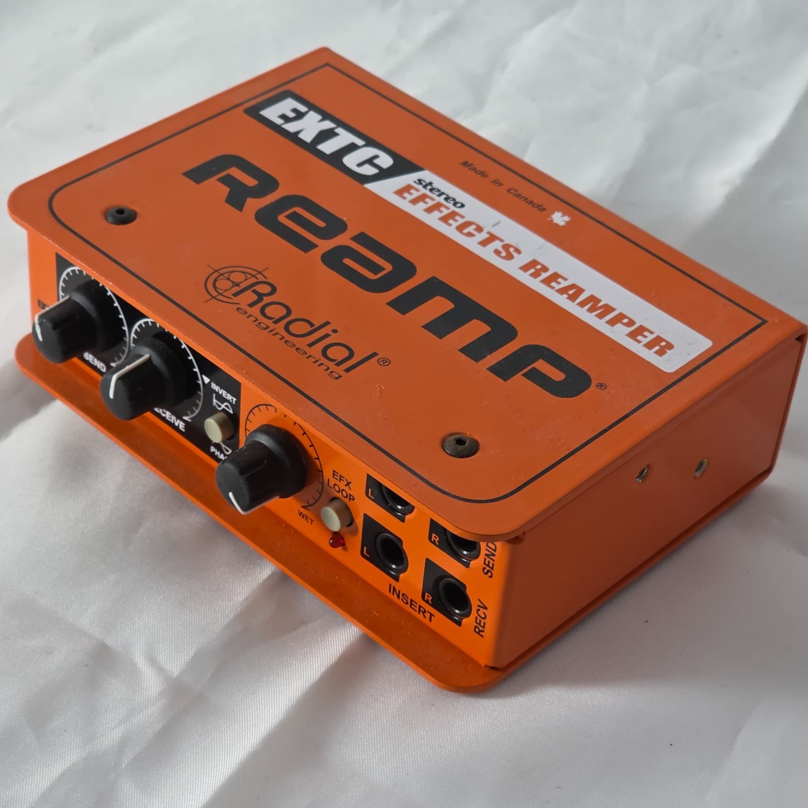 Radial Engineering EXTC-Stereo Effects Reamper - Guitar Pedal Interface for DAW - Thumbnail 3