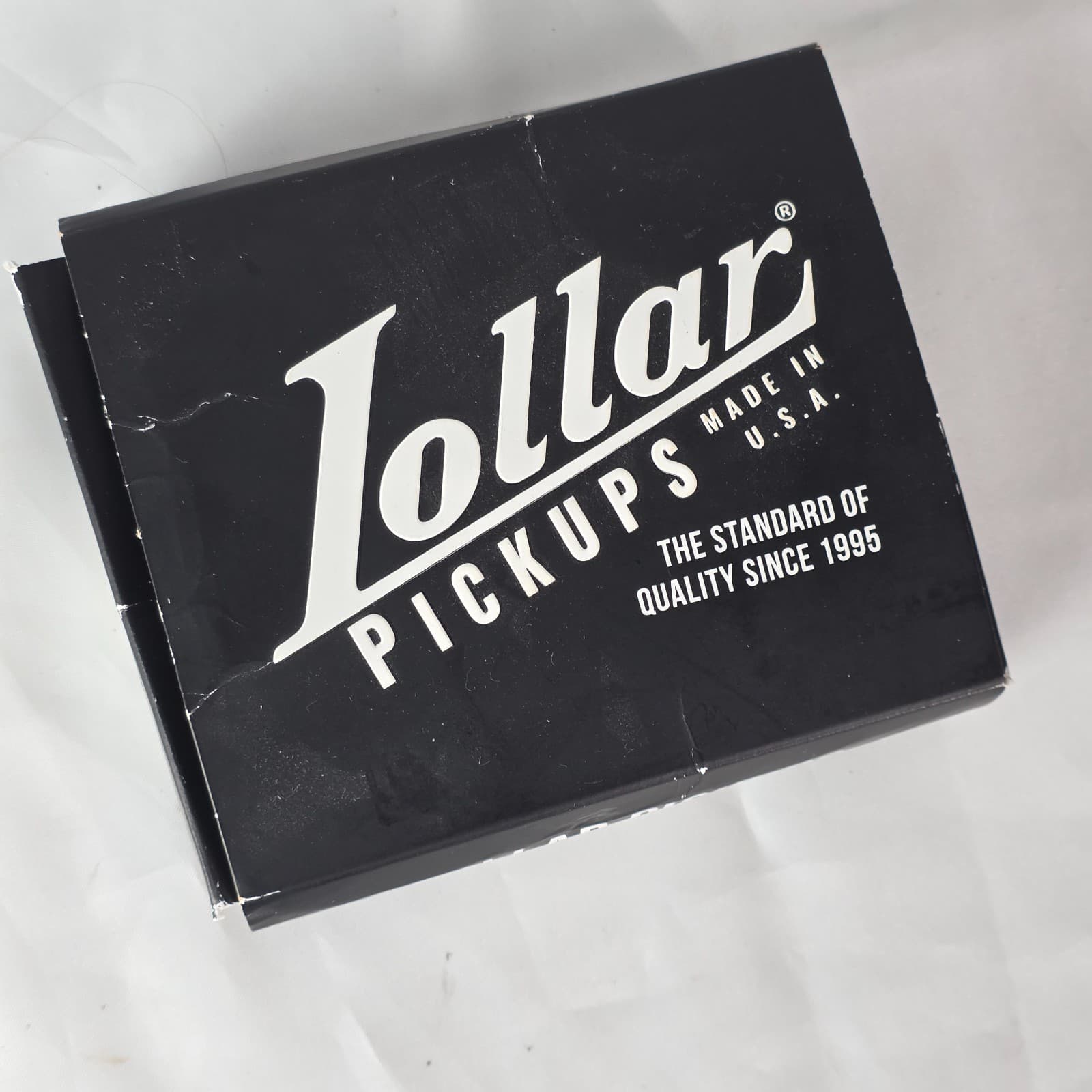 Lollar Standard P-90 Dogear Pickup Set Calibrated Neck & Bridge Cream - USA Made - Image 1