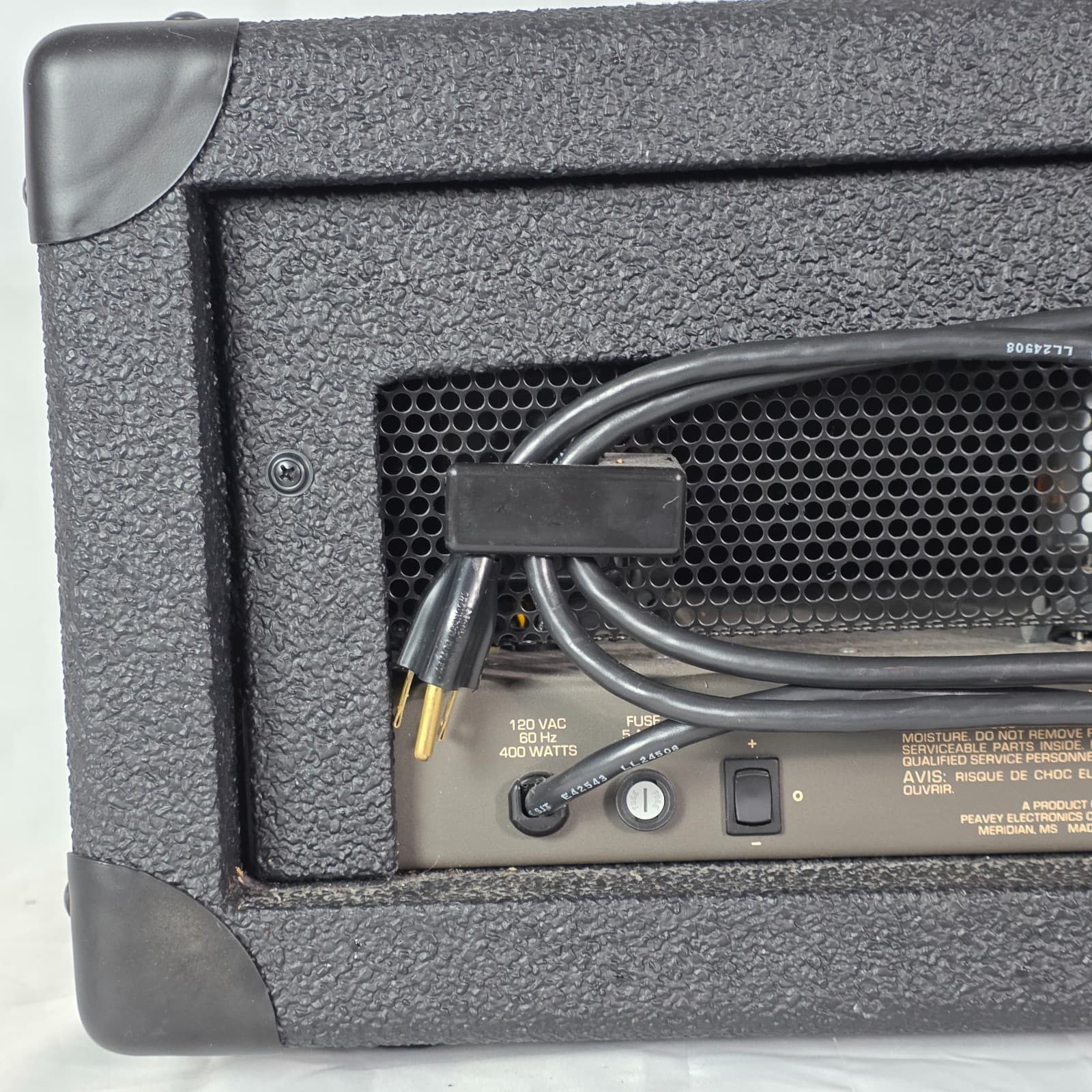 Vintage Peavey VTM 120 Black 120-Watt Guitar Head Vacuum Tube Modified System - Thumbnail 13