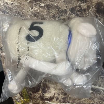 serta Matress prop sheep 5 sherpa little plush stuffed toy lamb bed promo - Thumbnail 4