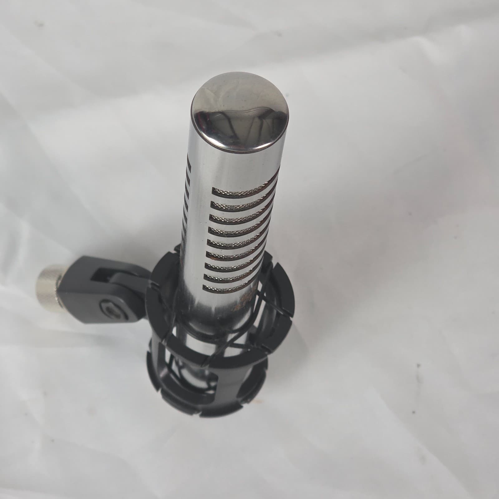 Bash Audio RM BIV-1 Silver Pure Aluminum Figure-8 Passive Ribbon Microphone - Thumbnail 5