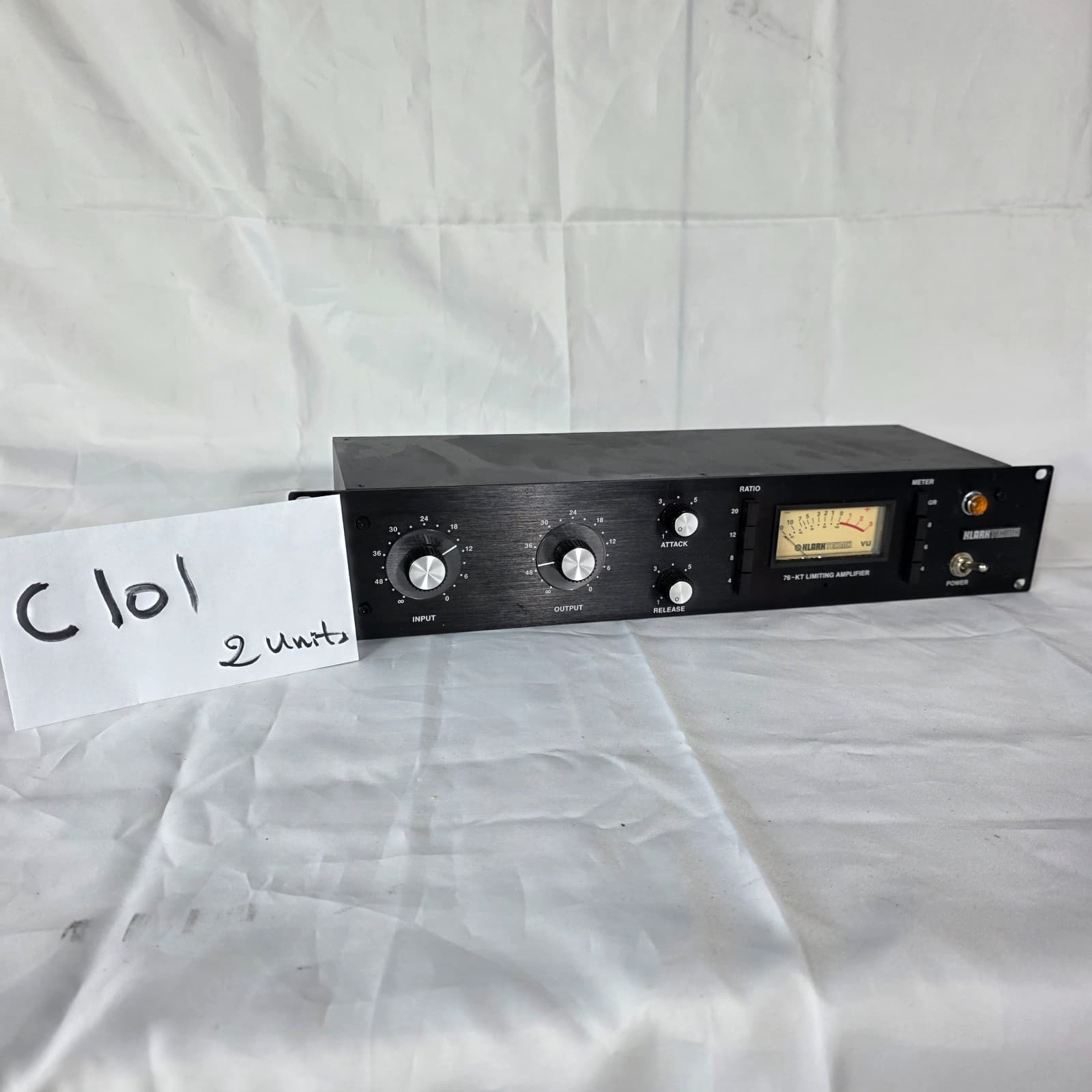 Klark Teknik 76-KT Classic FET-Style Compressor Limiting Amplifier - Rack Mount - Thumbnail 3