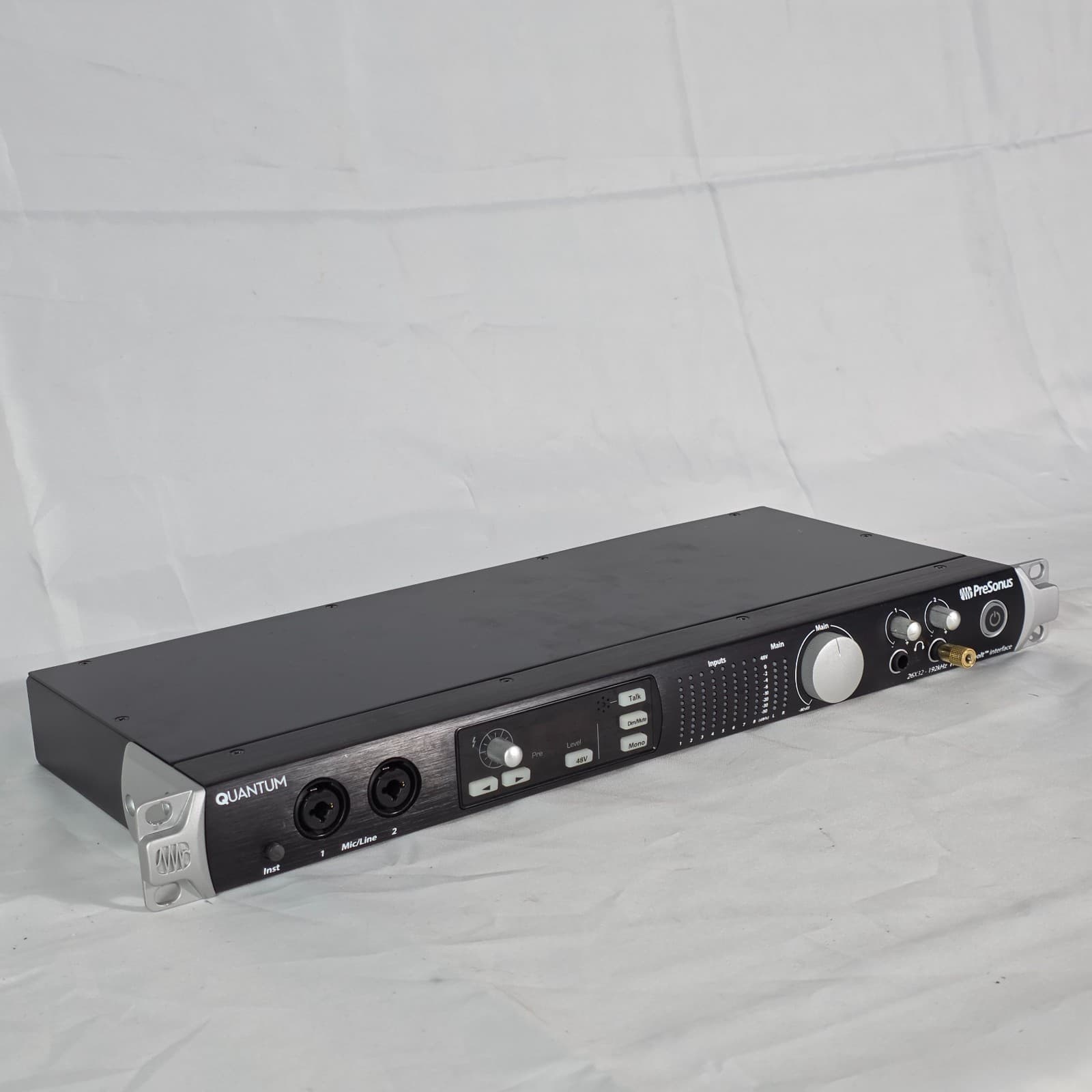 PreSonus Quantum 26x32 Thunderbolt 2 Audio Interface/Studio Command Center Black - Thumbnail 2