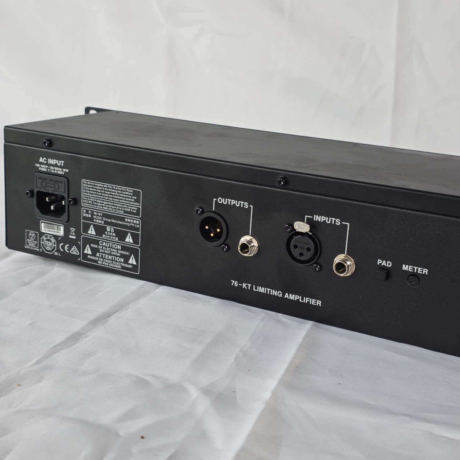 Klark Teknik 76-KT Classic FET-Style Compressor Limiting Amplifier - Rack Mount - Thumbnail 5