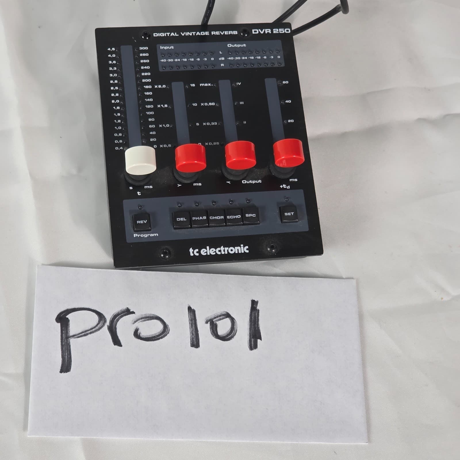 TC Electronic DVR250-DT Digital Vintage Reverb Hardware Controller EMT 250 USB - Thumbnail 9