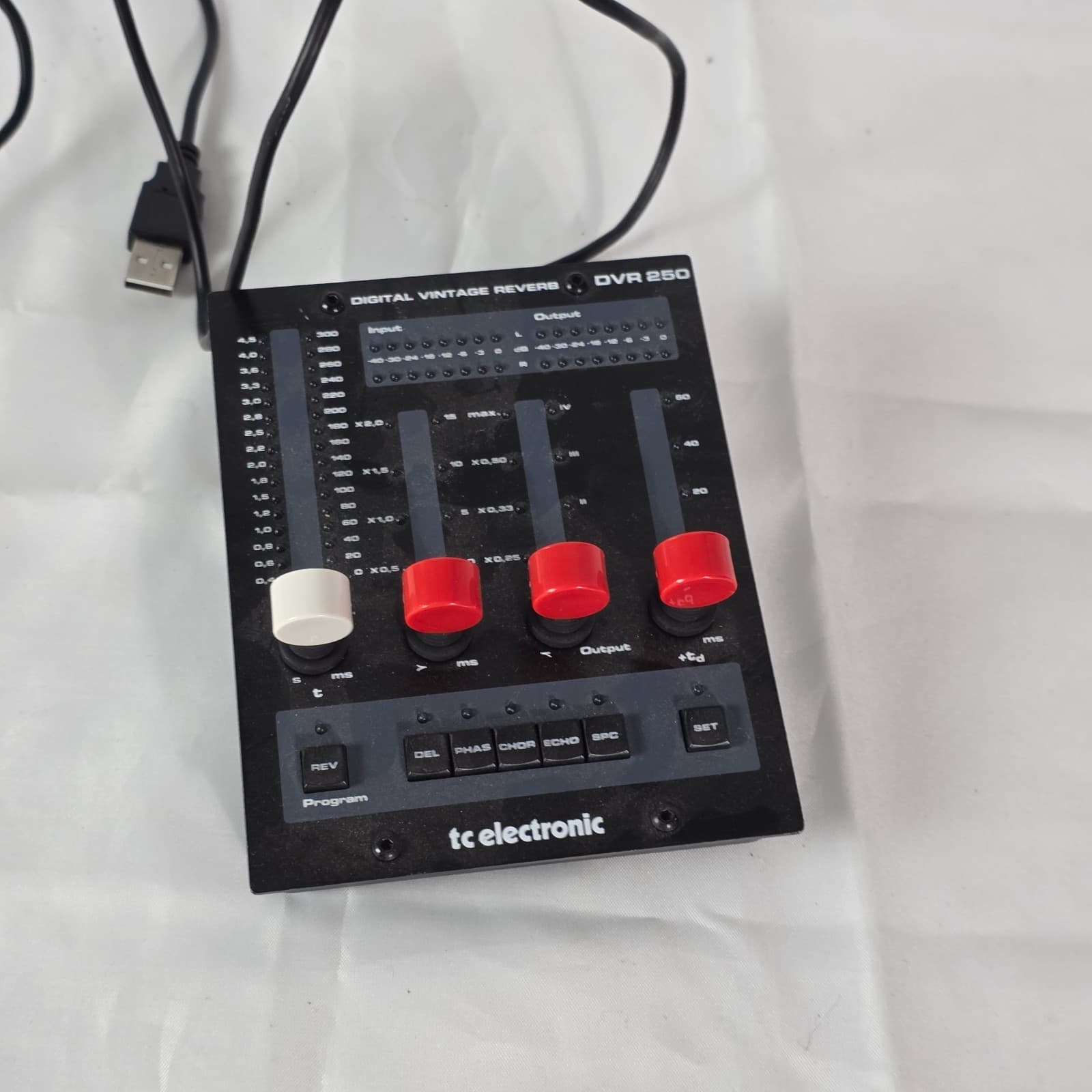 TC Electronic DVR250-DT Digital Vintage Reverb Hardware Controller EMT 250 USB - Image 1