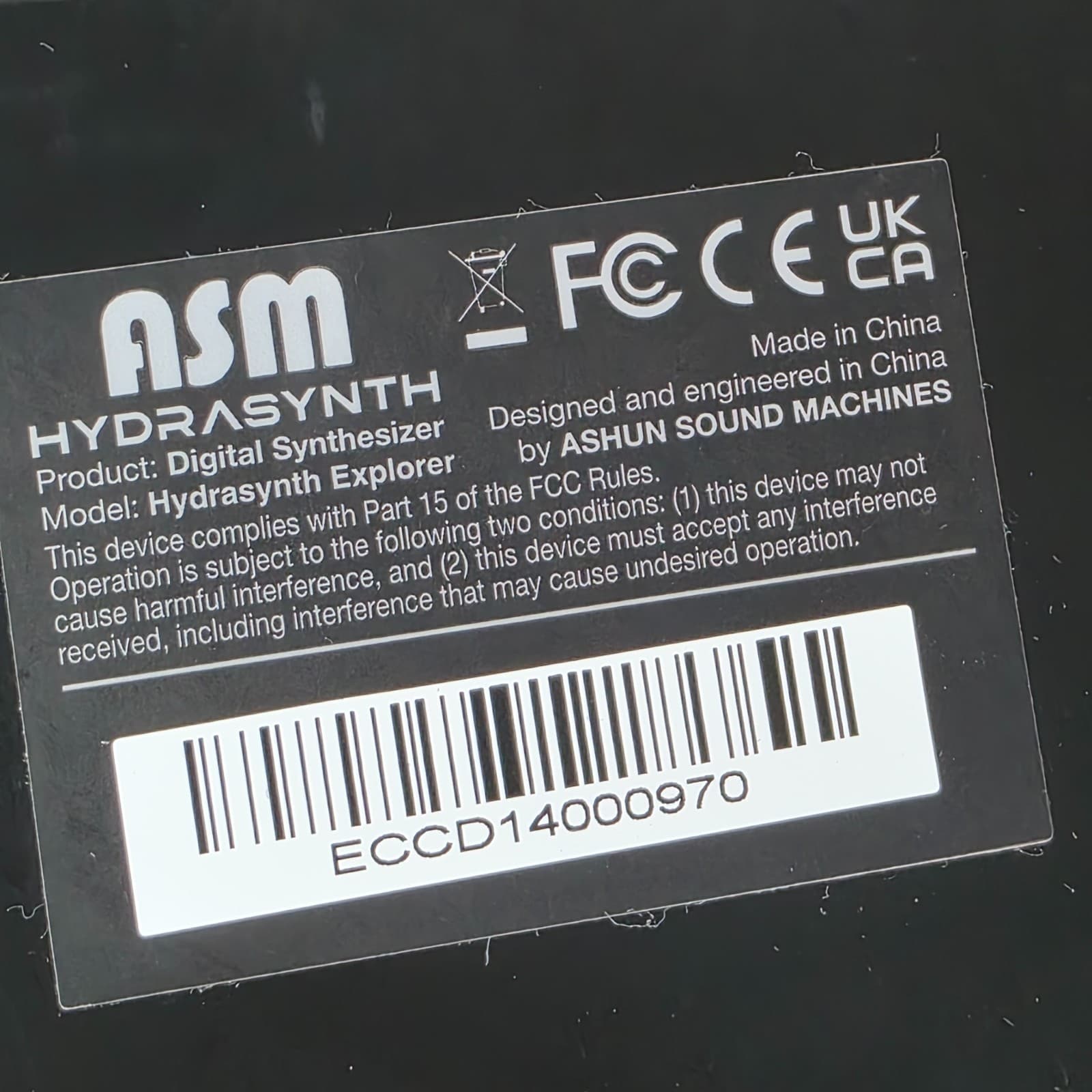 ASM Ashun Sound Machines Digital Polyphonic Synthesizer Hydrasynth Explorer - Thumbnail 18