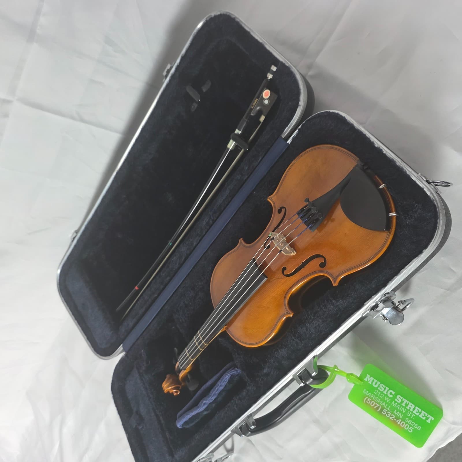 Samuel Eastman VL80 1/8 Violin 2011 w/ Case & Bow – Student Full Size - Thumbnail 15