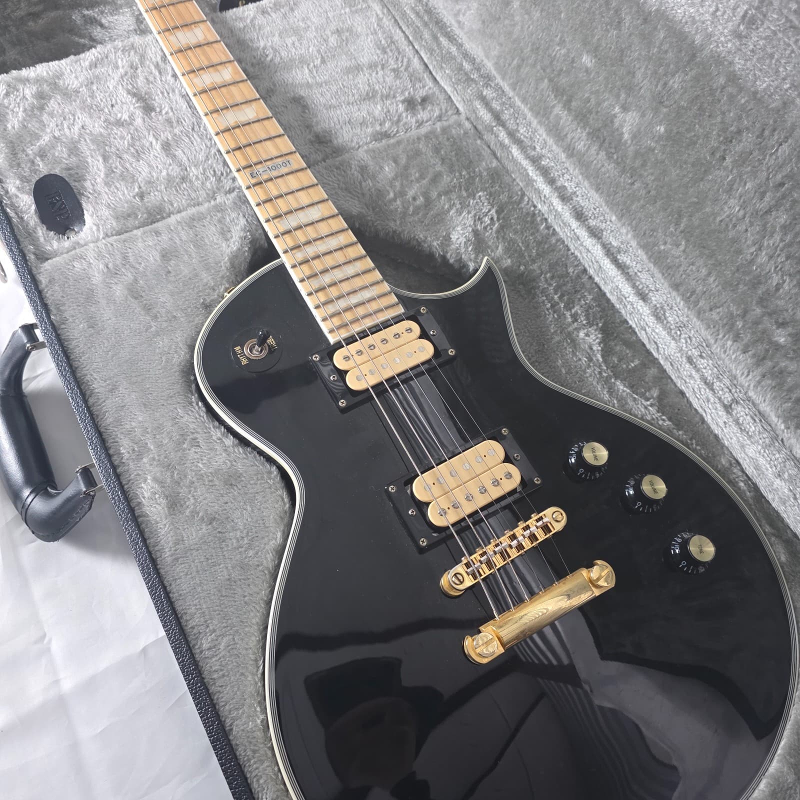 ESP LTD EC Series EC-1000TEclipse Electric Guitar with Case 6-String & 7-Stringl - Thumbnail 9