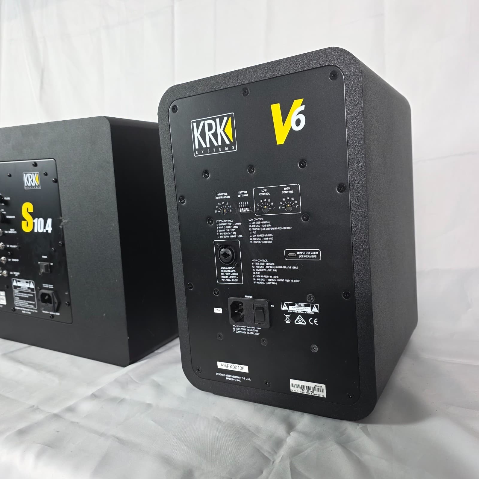 KRK V-Series V6 S4 Studio Monitors & S10.4 Powered Subwoofer Bundle - 2.1 Set - Thumbnail 15