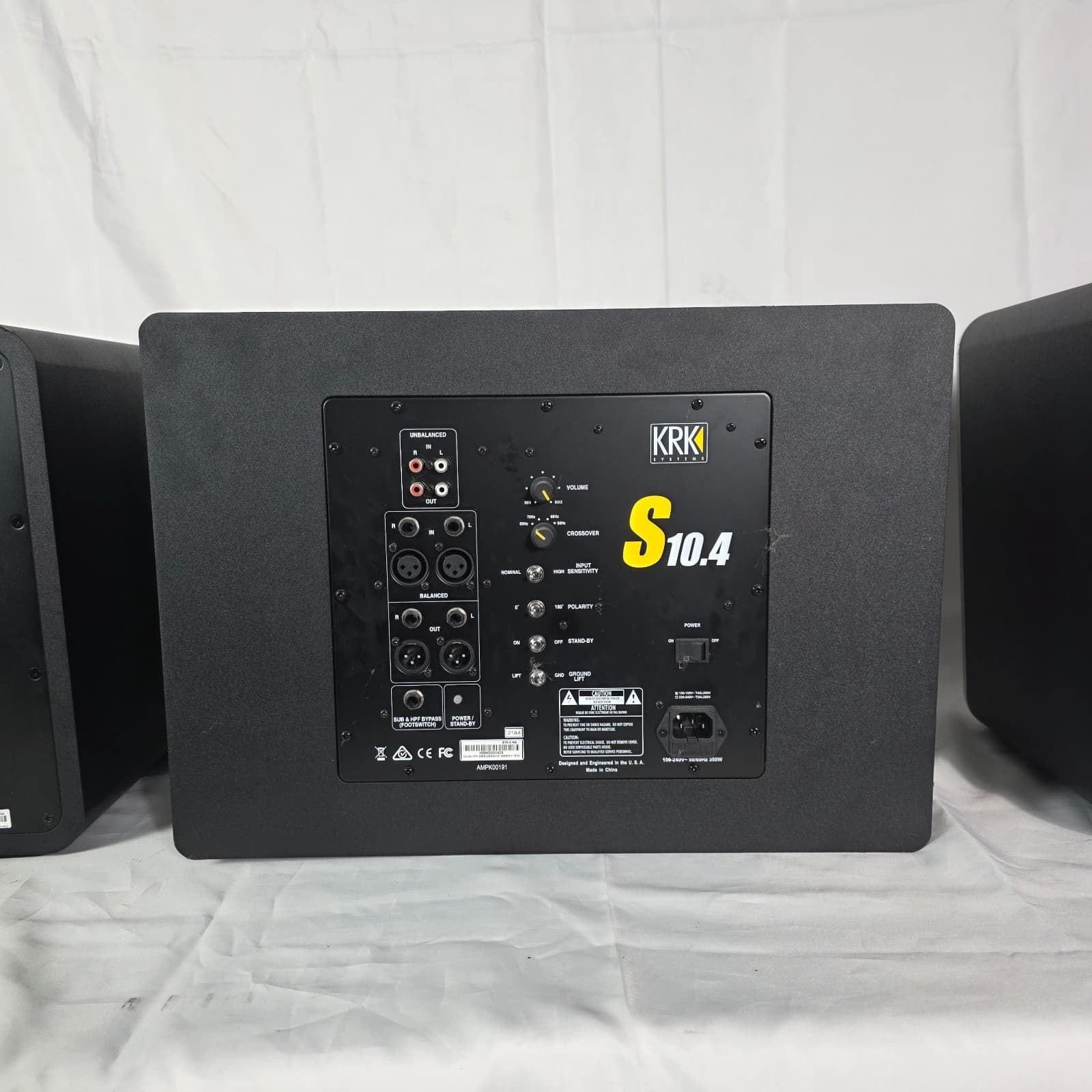 KRK V-Series V6 S4 Studio Monitors & S10.4 Powered Subwoofer Bundle - 2.1 Set - Thumbnail 11