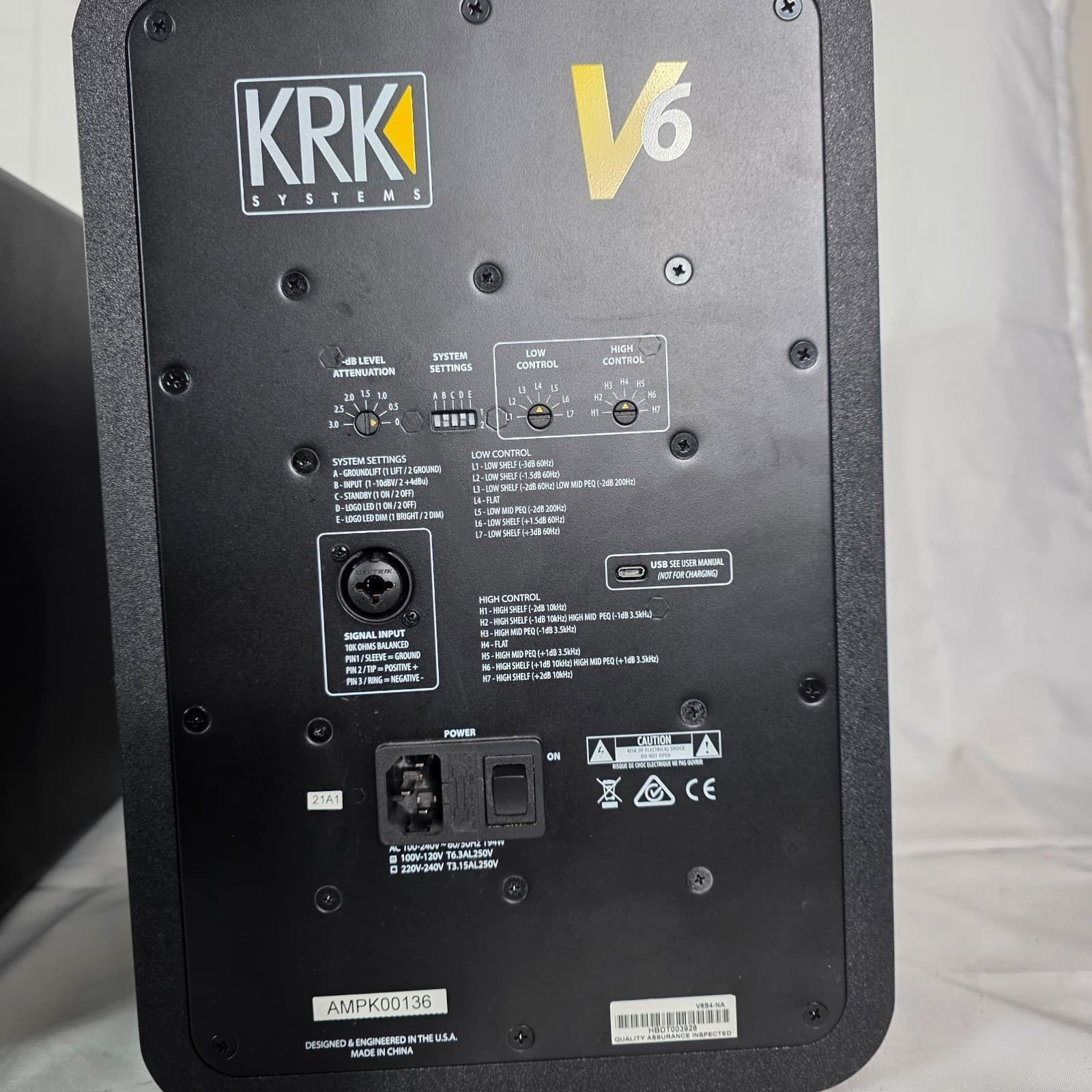 KRK V-Series V6 S4 Studio Monitors & S10.4 Powered Subwoofer Bundle - 2.1 Set - Thumbnail 14
