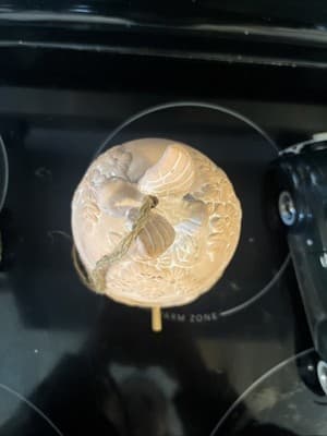 terracotta bird house with String To Hang It 6” Tall X 5 “ Wide - Thumbnail 2