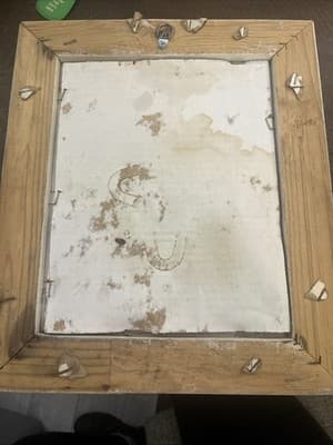 “father Love” By Artist Dexter Vintage And in Vintage Frame 13.5 X 11.5” - Thumbnail 4