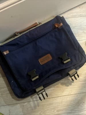 Microsoft Digital Laptop Messenger Bag Blue No Shoulder Strap 13”H X 3” W X 18”L - Image 1