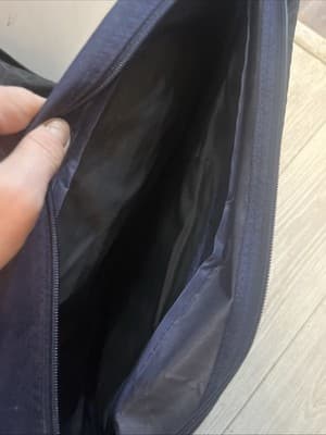 Microsoft Digital Laptop Messenger Bag Blue No Shoulder Strap 13”H X 3” W X 18”L - Thumbnail 2