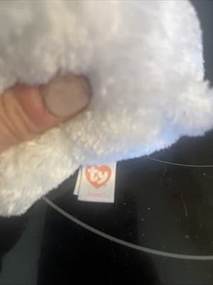 Ty Beanie Boo- SWEETLY the Valentine’s Day BEAR Plush 2013 w/ Tag- 6” - Thumbnail 2