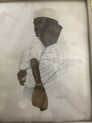 “father Love” By Artist Dexter Vintage And in Vintage Frame 13.5 X 11.5” - Thumbnail 2