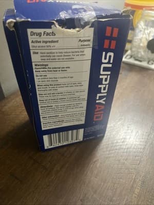 Supplyaid hand sanitizer gel 80% Alcohol with Aloe , 16 Fl Oz (80 Oz) - Thumbnail 3