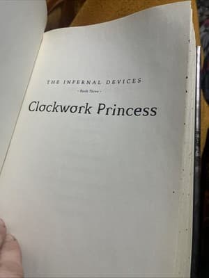 Clockwork Princess-Cassandra Clare-Collector's First/1st Edition!-RARE! - Thumbnail 2