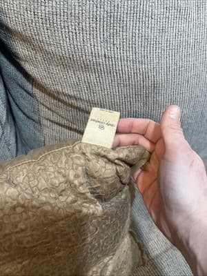 Cindy Crawford Style gold Decorative Pillow 16” X 12” - Thumbnail 2