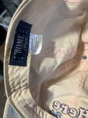 HOME FREE LADIES HERE FOR IT LIGHT PINK BALLCAP HAT ONE SIZE ADJUSTABLE NOVELTY - Thumbnail 4