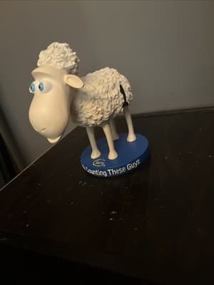 Serta No More Counting These Guys Bobblehead Sheep #1 Promo Figurine - Image 1