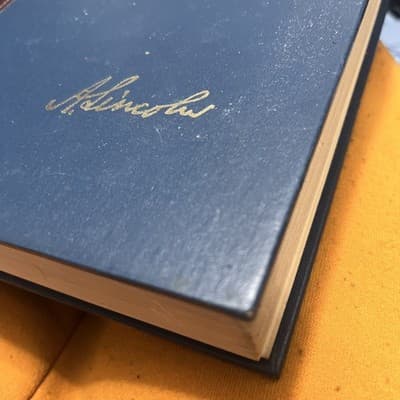 VTG.BOOK ABRAHAM LINCOLN: THE PRAIRIE YEARS and THE WAR YEARS~ HARDCOVER - Thumbnail 3