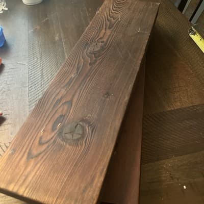 Imperative Décor 20” x 5.5" Rustic Wood Floating Nursery Wall Shelves - 2-Piece - Thumbnail 2