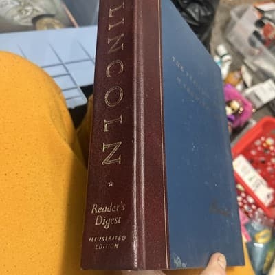 VTG.BOOK ABRAHAM LINCOLN: THE PRAIRIE YEARS and THE WAR YEARS~ HARDCOVER - Thumbnail 2