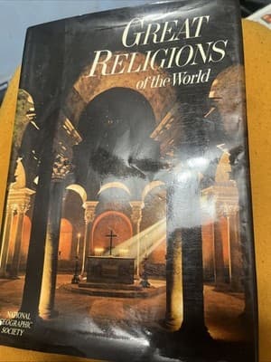 Great Religions of the World National Geographic Society 1971 1st Pnt/Edt HC-DJ - Image 1