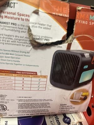 ThermAmist PRO Humidifying Space Heater - HY-IMPACT - Heats & Humidifies - NEW - Thumbnail 2