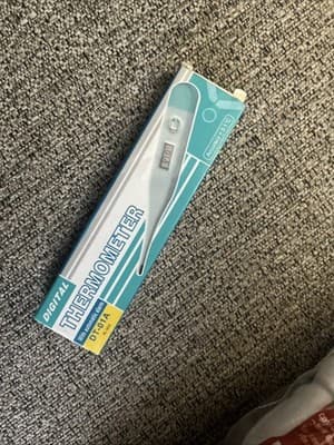 Digital Thermometer for Body Oral Armpit or Rectal LCD with Alarm Baby Safe - Image 1